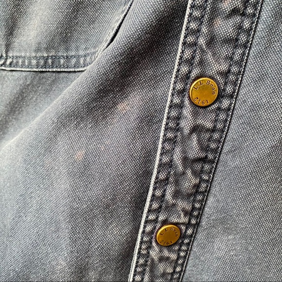 L.L. Bean Katahdin Iron Works Lined Shirt Jacket - Picture 10 of 14